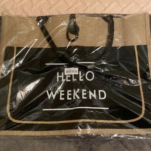 Hello Weekend Tote